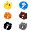 U Shaped Cartoon Neck Pillow Hooded Memory Foam Embroidery Multicolor Girls Gift