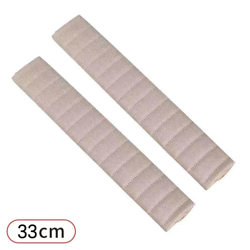 2Pcs Linen-cotton Car Seat Belt Cover Comfort Car Seat Belt Pad Car Accessories Car Use