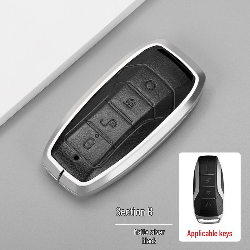 Full Coverage Key Case for BYD Tang, Song, Han, Qin PLUS, Yuan - New Key Shell and Buckle