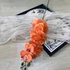 Faux Orchid Stems 39 Inch Artificial Phalaenopsis Flowers with 9 Heads Full Blooms for Valentine's Day Home Office Wedding Party Decor