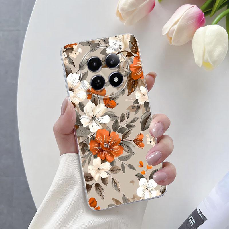 For Realme 12 13 12X 5G / 12 13 Pro Plus Case Luxury Phone Case For Realme13 13 Pro Plus 5G Clear Soft Silicone Protective Cover