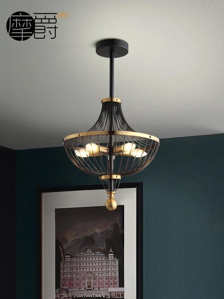 Vintage Simplicity Pendant Lights Living Dining Room Kitchen Bedroom Designer Chandelier Home Decor Lighting Fixture 220V 110V