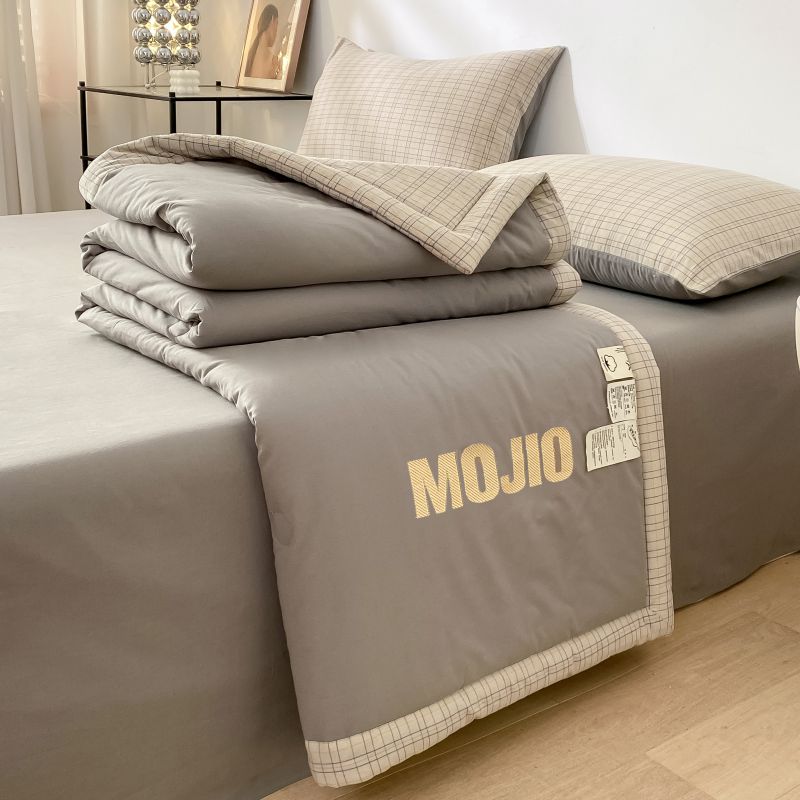 

Летнее хлопковое одеяло с кондиционером класса А, летнее прохладное одеяло из чистого хлопка, тонкое одеяло, можно стирать в машине, летнее летнее одеяло 110x150cm