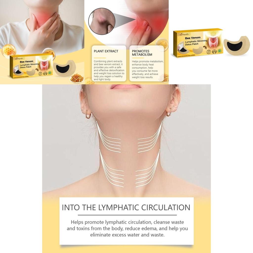 Ximonth Bee Venom Lymphatic Body Patches For Slimming And Firming 20 Pieces Pack