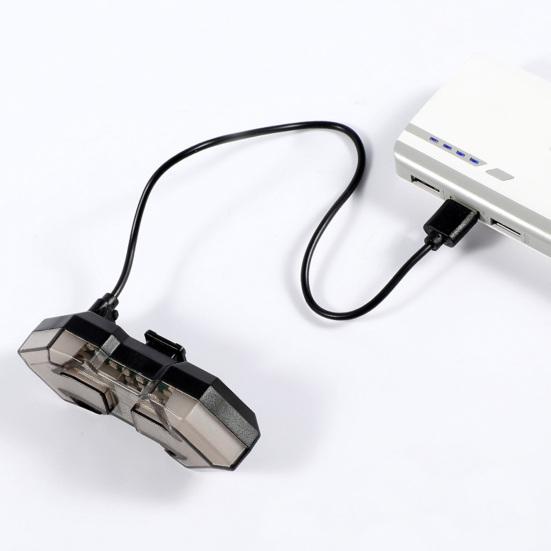 Cykellampa Bakljus Fjärrkontroll Vattentät Robust Mountainbike Bakljus Blinkers Varningslampa Uppladdningsbar Lampa för Nattcykling