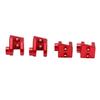 RC Front Rear Axle Shock Mount Bracket Heavy Duty Aluminium Alloy for LOSI 1Celsius8 LMT   AXLE   Truck
