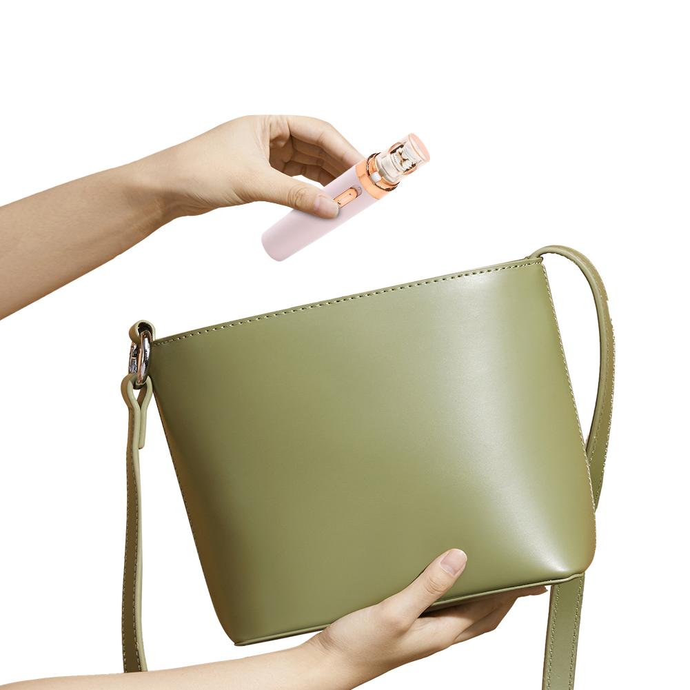 Electric Women Facial Hair Remover Rechargeable Painless Facial Hair Epilator Portable Travel Size for Face Armpit Arm Back Leg