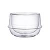 KINTO KRONOS Double-Walled Teacup, 200ml, Heat-Resistant Glass, Microwave and Dishwasher Safe, Gift, 23105