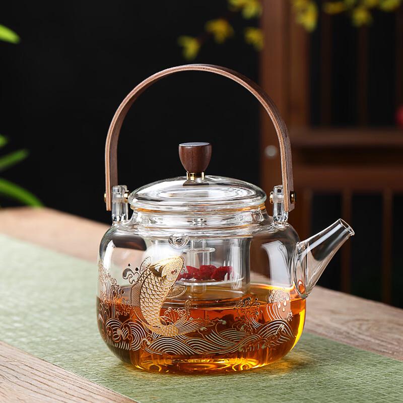 

Borosilicate Glass Tea Separation Teapot