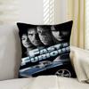 FFast and Furious Classic Movie Cushion Cover Pillowcase Upholstery Sofa Throw Pillow Home Decor Pillowcas