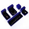 Velvet Jewelry Box for Necklaces, Pendants, Rings, Earrings, Studs, Bracelets
