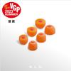 New Symbio W Medical-Grade Hybrid Eartips 6-Piece Set (3 Sets) Silicone x Urethane Memory Foam Flexible Nozzle Fit Sound Isolation