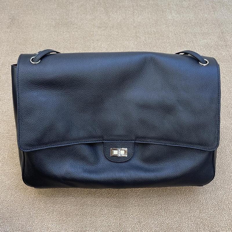 New Leather Women's Bag First Layer Cowhide Premium Messenger Bag Official Messenger Bag Simple and Versatile