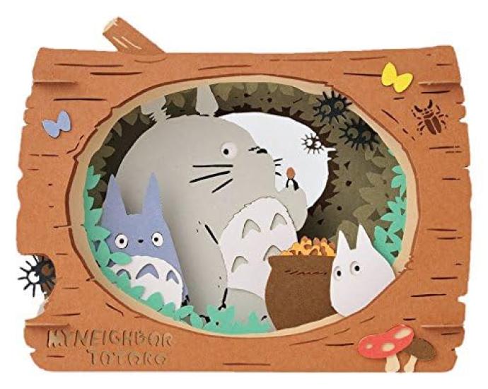 Mein Nachbar Secret Feast Papiertheater Totoro