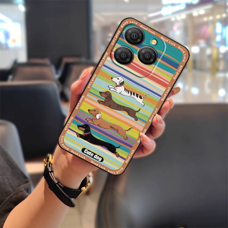 Full Wrap Silicone Phone Case For Blackview Shark9 5G Fashion Design Cartoon Dirt-resistant Anti-dust Durable Soft Case