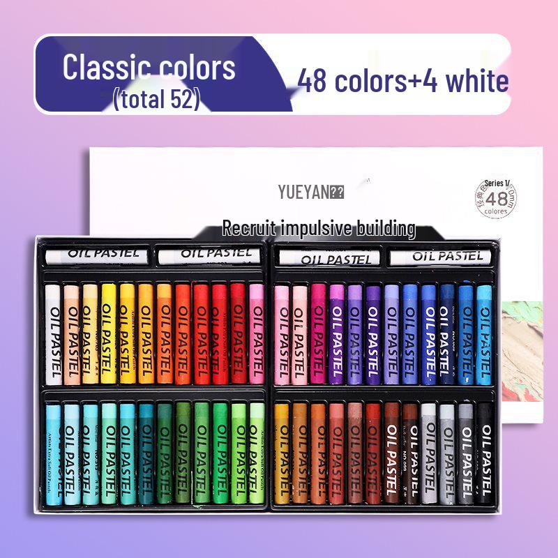 Super Soft Oil Pastel Set with Brush & Scraper Tools - Perfect Crayons for Kids' Birthday Gifts & DIY Projects