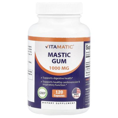 Mastixkaugummi, 1.000 mg, 120 Kapseln (500 mg pro Kapsel)