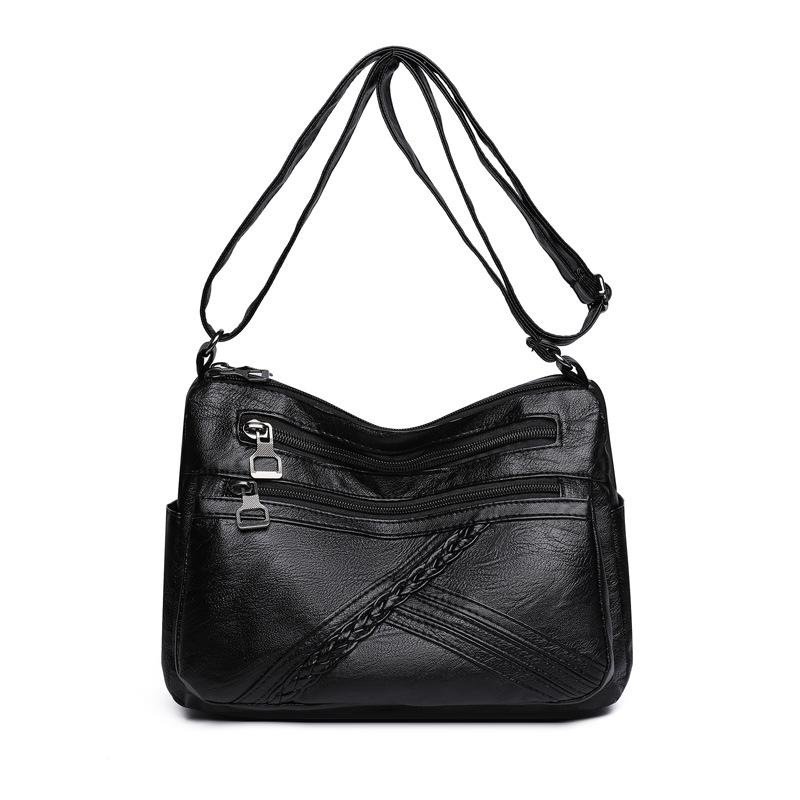 New fashion shoulder bag simple trend mother bag commuter messenger bag tide