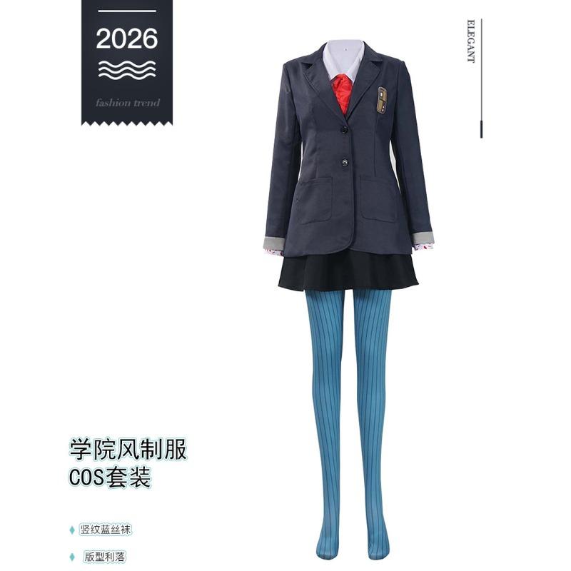 Alice Doi & Billie Doi Cosplay Suit Blazer & Skirt Anime Expo Performance Costume