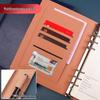 Xutong Simple Leather Loose-Leaf Notebook