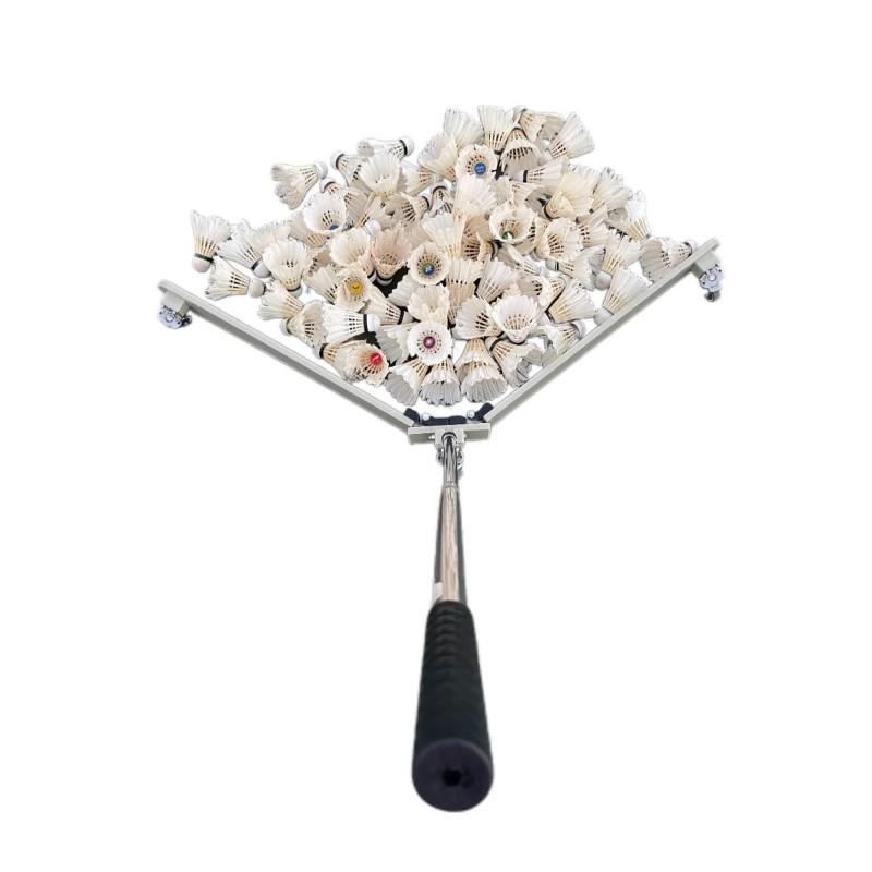 Ball Sweeper Foldable Telescopic Badminton Ball Picker Handheld Badminton Collector Badminton Training Equipment