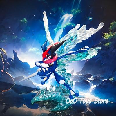 Anime Pokemon Figure Emperor Greninja Action Figures Pvc Collection Model Toys for Children Gifts 16cm/6.29in