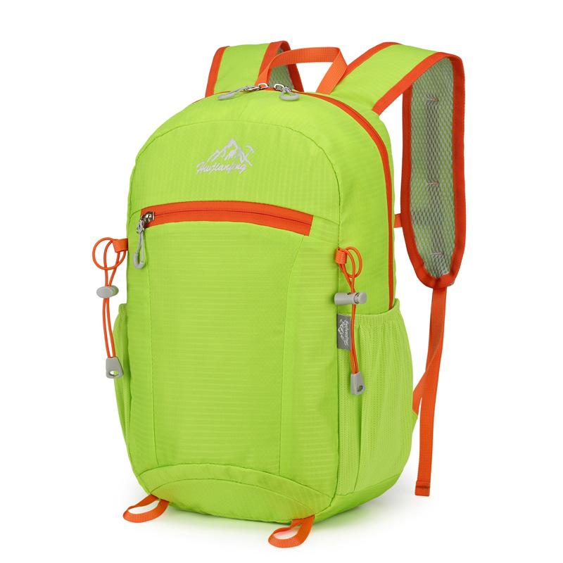 Schoolbag Outdoor Sports Lightweight Folding Backpack Large Capacity Portable Hiking Bag Sports Leisure Cycling Backpack