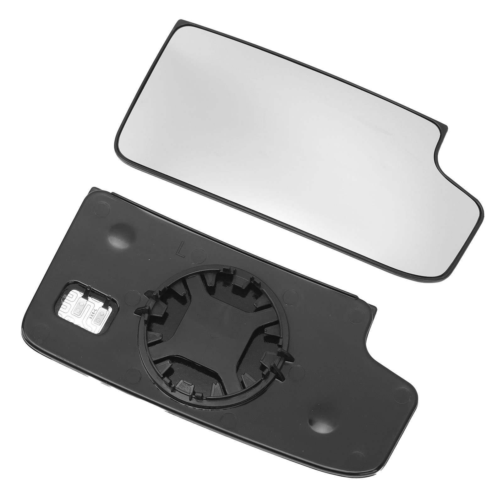 Tow Mirror Glass AM 3784464577 Lower Convex Towing Mirror Glass Replacement for Chevy Silverado 1500 2500 3500