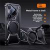 Magnetic Metal 360° Rotate Stand Phone Case For Huawei P70 Pro Ultra Mate 60 70 Pro Hollow Heat Dissipation Aluminum Shock Cover
