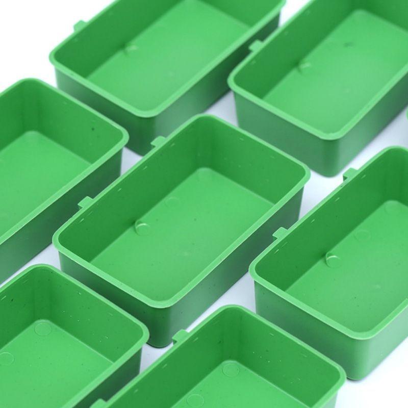 Bird Water Bath Tub Pet Bird Bowl Parrots Parakeet Birdbath Cage Hanging Plastic Bird Pigeons Cage Water Food Feeder Bird Pet