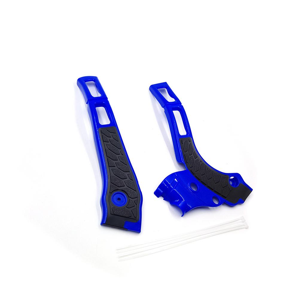 Motorcycle Frame Guards Blue/Black for YAMAHA YZ125 YZ250 WR125 WR250
