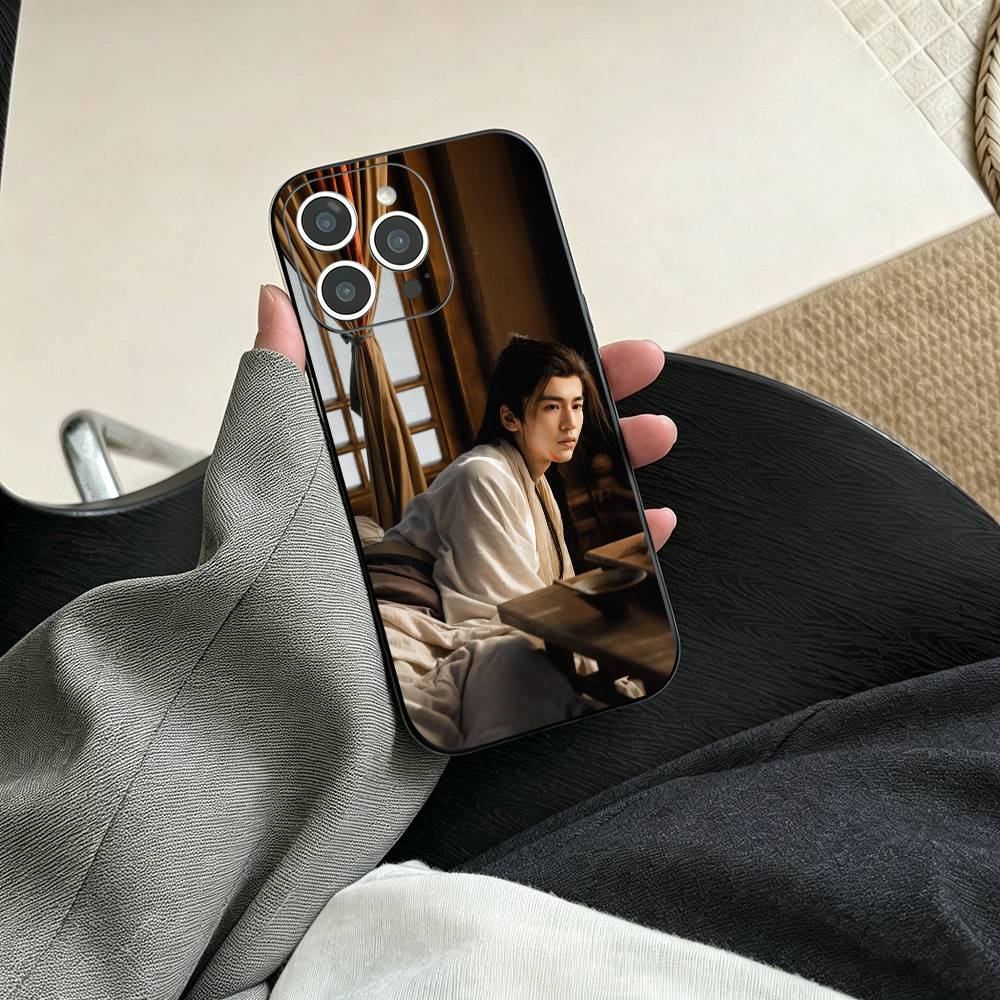 The TV series Pursuit of Jade-Zhang Linghe  Phone Case For iPhone 17, 16,15,14,13,12,11 Plus,Pro Max, Others Soft Black Cover