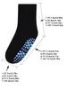 Toddler Socks With Grips For Boys Girls 15 Pairs Non Slip Sticky Crew Socks For 1-10 Years Baby Kids