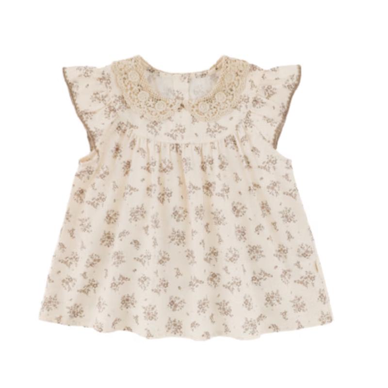 YouYou Girl s Summer Floral Babydoll Top 110 cm
