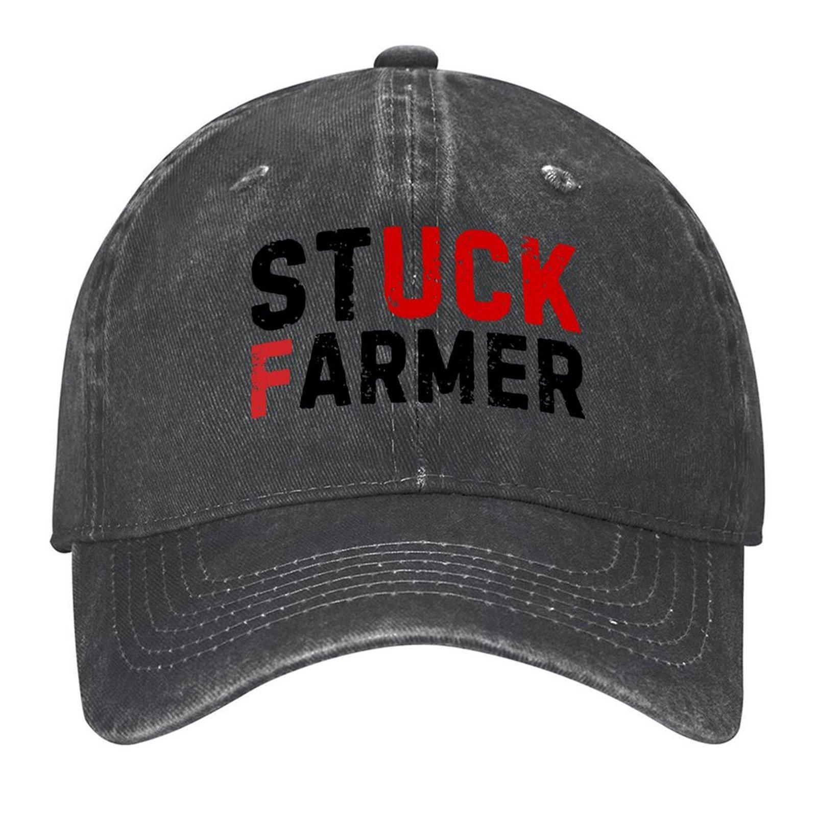 2026 Stuck Farmer Baseball Cap Trucker Hat Hip Hop Luxury Cap Hiking Hat Women s Beach Men s