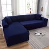 Huse de canapea de culoare pură 1/2/3/4 locuri Huse de canapea elastice elastice pentru camera de zi Copridivano Huse de canapea Secționale de colț în formă de L Huse de canapea