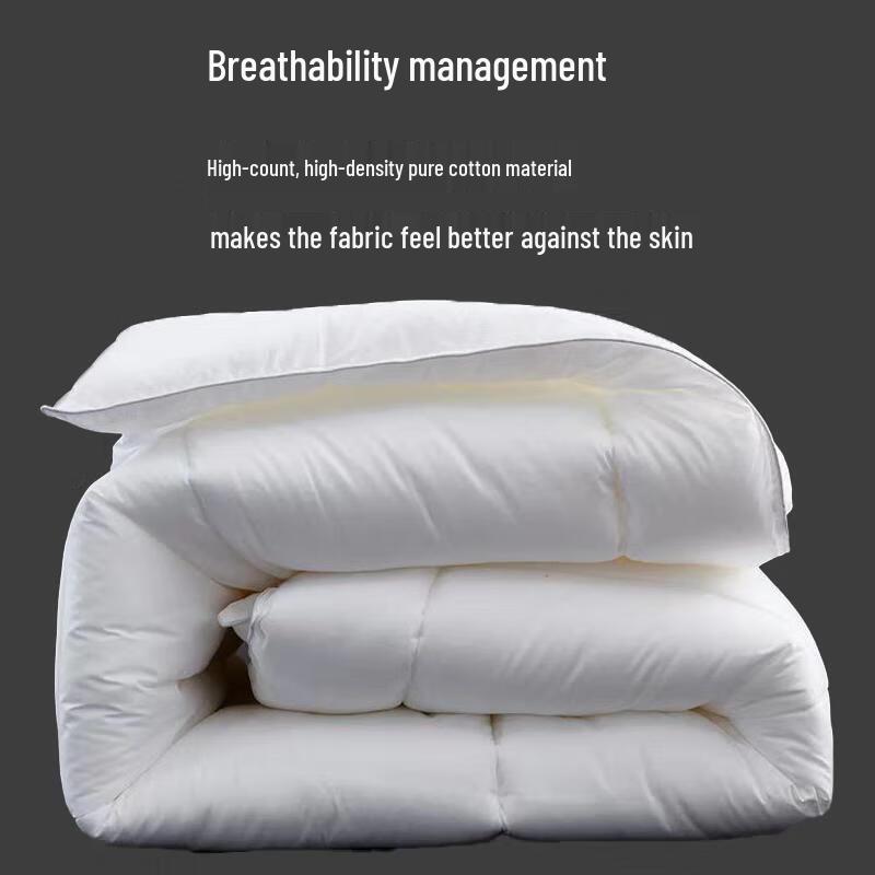 ZLIII Hotel Baumwoll-Feder-Samt-Steppdecke