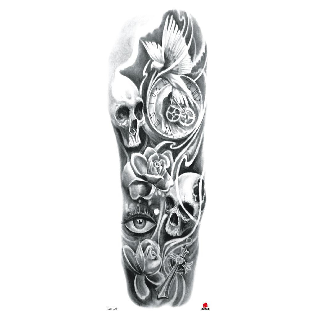High Quality Temporary Body Arm Sticker Fake Temporary Tattoo Arm