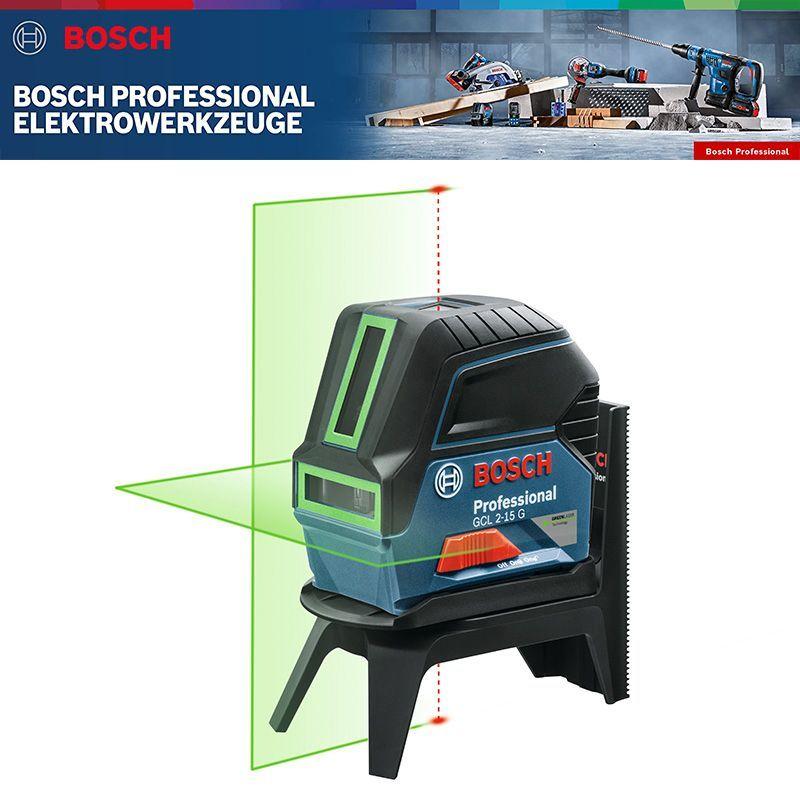 

Зеленый лазерный уровень Bosch GCL 2-15 G