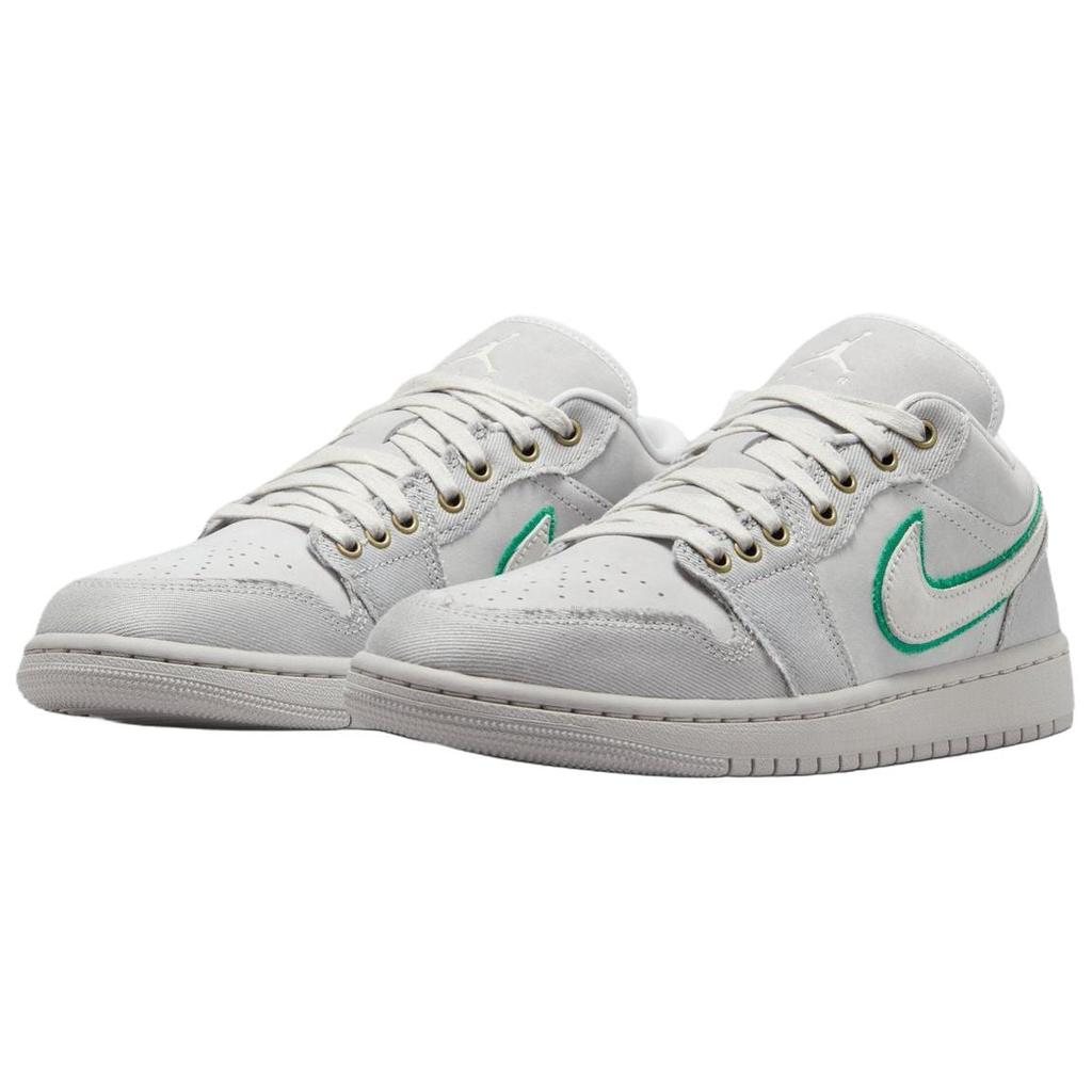 Jordan Air Jordan 1 Low top Vintage Basketball Shoes Women's Gray IH3369-077