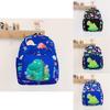Trendy Dinosaur School Backpack For Children With Breathable Air Cushion Shoulder Straps