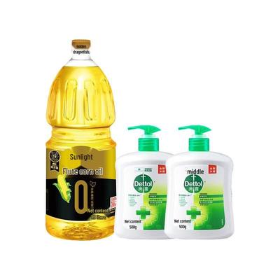 Dettol Classic Pine Hand Wash & Arowana Corn Oil Bundle