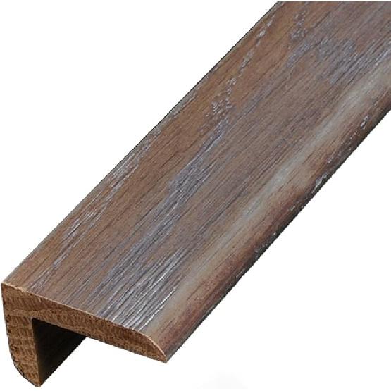 Hardwood Safety Stair Step Transition Strip, L-Shaped Traditional Wood Edge Reducer, Eco-Friendly Edge Trim Strip, Edge Protection Decoration