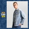 Lee101J Men's Embroidered Denim Jacket
