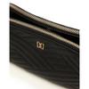 Daks Black Leather Dd Decorated 3 Fold Wallet Bag Dcwa2f217