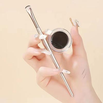 Upgrade Blade Eyeliner-Pinsel, ultradünner, feinwinkliger, flacher Augenbrauenpinsel, Liner Brow Place Make-up-Pinsel, präziser Detailpinsel