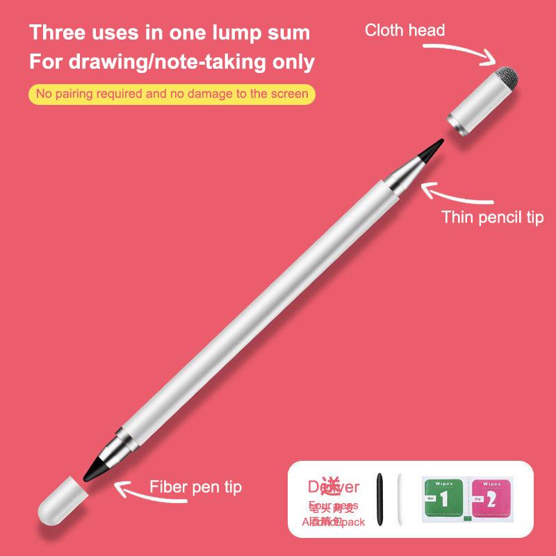3-in-1 Universeller Touch Pen für Android Smartphone für iPad Tablet Stift Stylus Stift Kapazitive Touchscreens Zeichenstifte