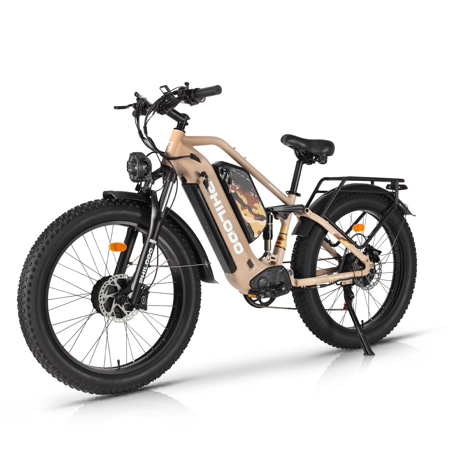 PHILODO JUMBO Adult Electric Bicycle 48V23+23AH