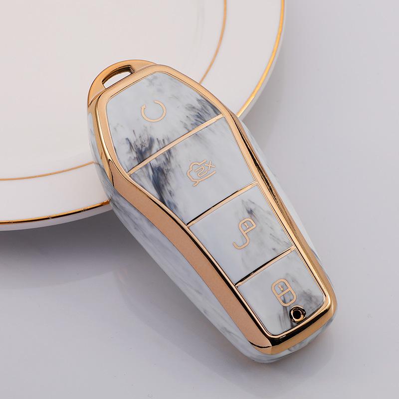 BYD Car Key Case for Song Pro, Tang DMI, Qin Plus, Song MAX, Yuan E2 - Protective Cover