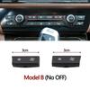 Încălzitor de aer condiționat Ventilator de climă Controlul volumului vântului Cap buton AC pentru BMW 5 6 7 X5 X6 Series F10 F18 F06 F12 F01 F02 F15 F16